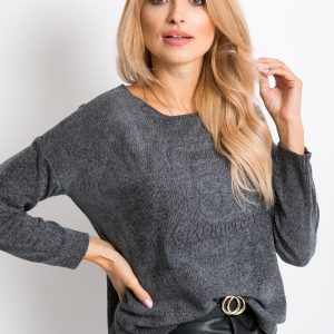 Dark Grey Dolce Sweater