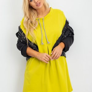 Lime tunic plus size Alexa