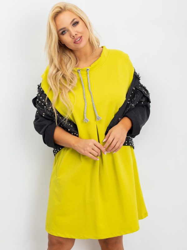 Lime tunic plus size Alexa