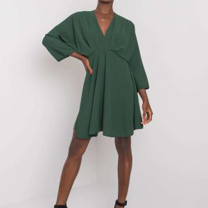 Zayn's dark green dress