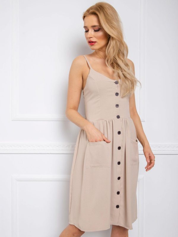 Beige dress Kendra RUE PARIS