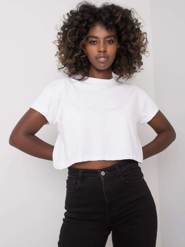 White Short T-Shirt Braelyn