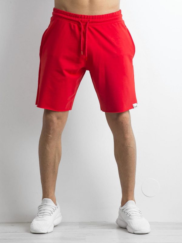 Red Men's Shorts