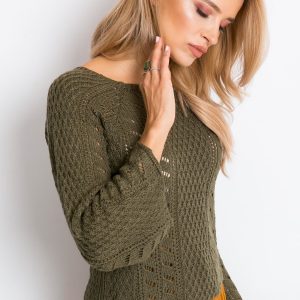 Khaki sweater Natasha