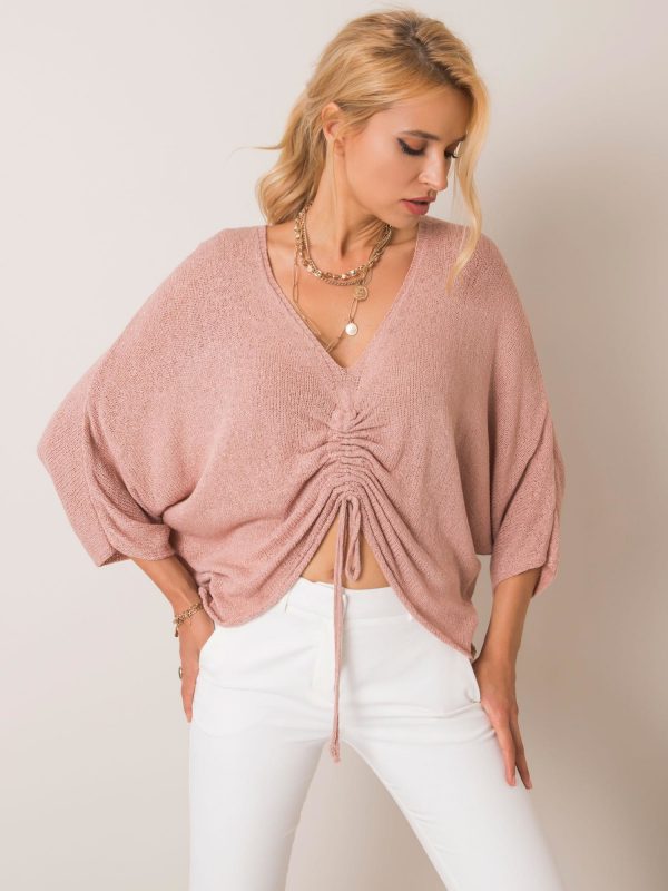 Rosemary RUE PARIS pink sweater