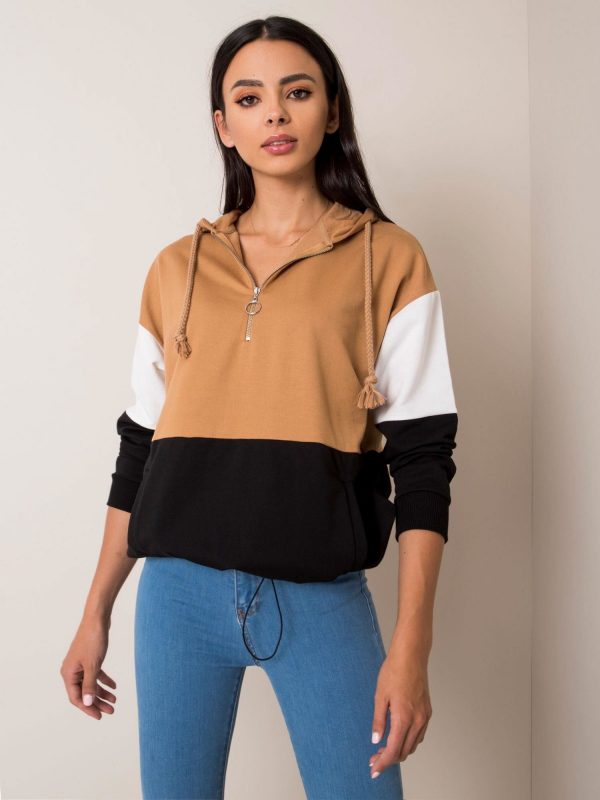 Beige sweatshirt Fabiola