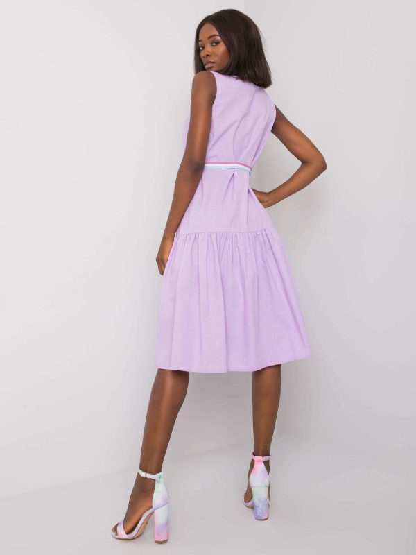 Fatini purple midi dress