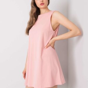 Dirty pink casual dress Susan RUE PARIS