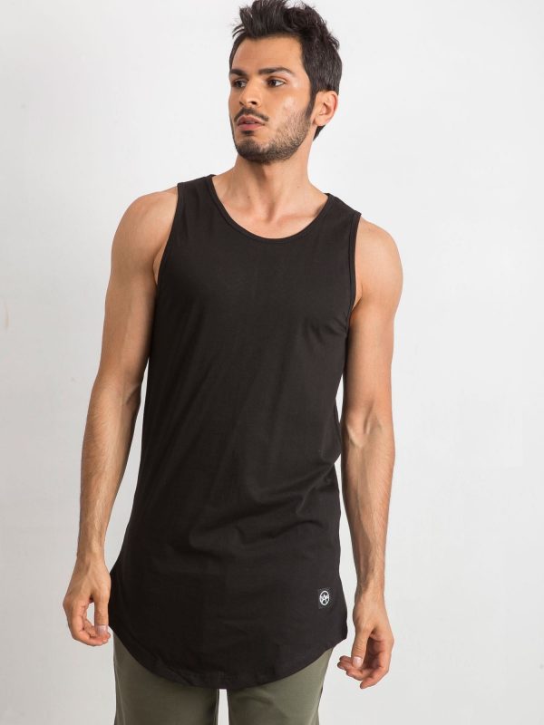 Men's Black Spider Top