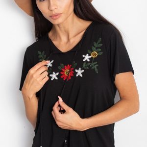 Black blouse Celebrite