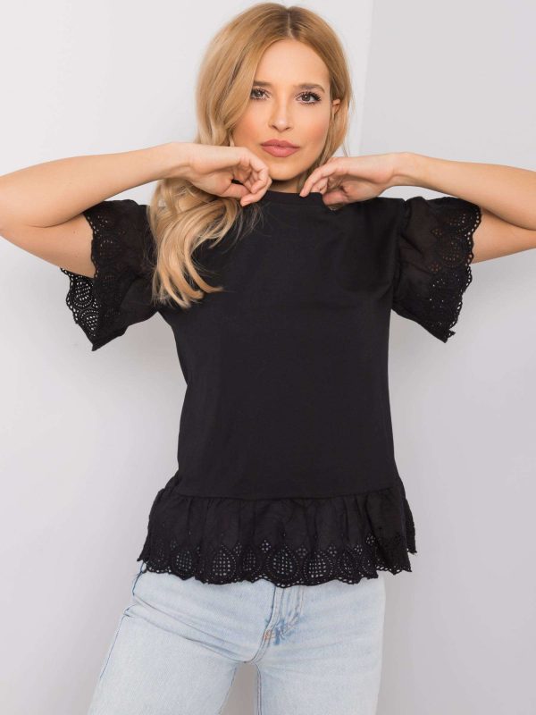 Layla black blouse