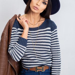 Navy blue sweater Oscar