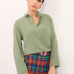 RUE PARIS Khaki shirt Devay