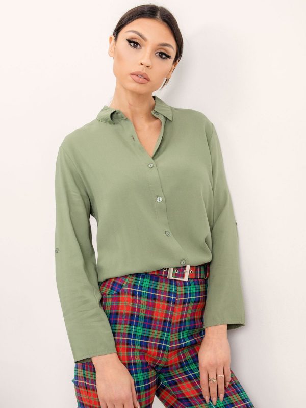 RUE PARIS Khaki shirt Devay