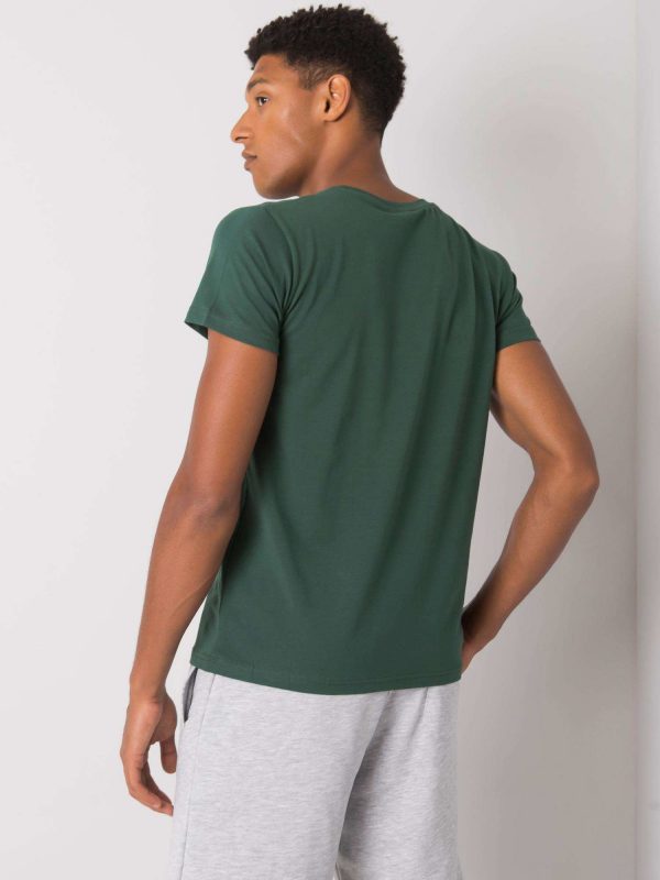 Khaki T-shirt men's cotton Brighton