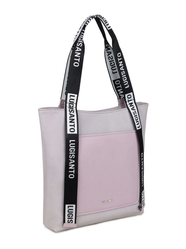 Light purple bag city bag LUIGISANTO