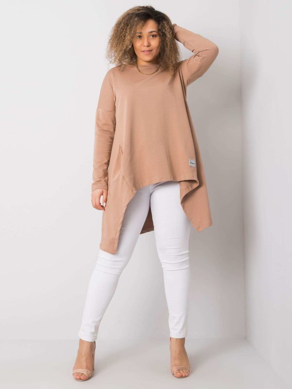 Camel tunic Andrea