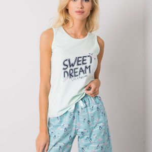 Mint Women's Two Piece Pyjamas