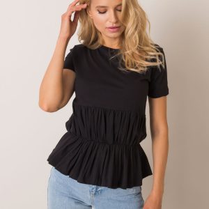 Lori's black blouse