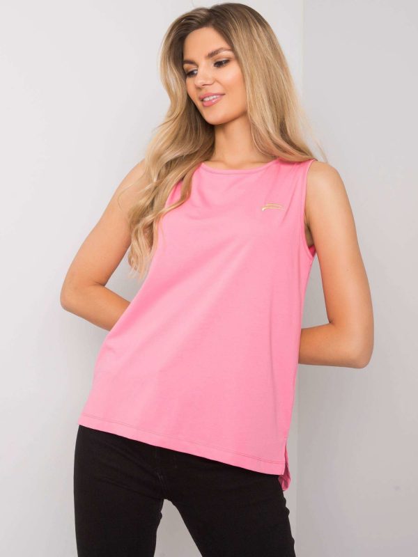 Pink Latrisha sports top FOR FITNESS