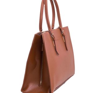 Brown Women's Bag with Handles