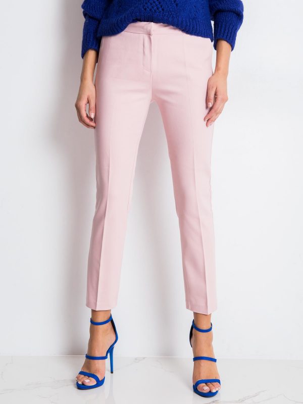 RUE PARIS Pale Pink Jessy Pants