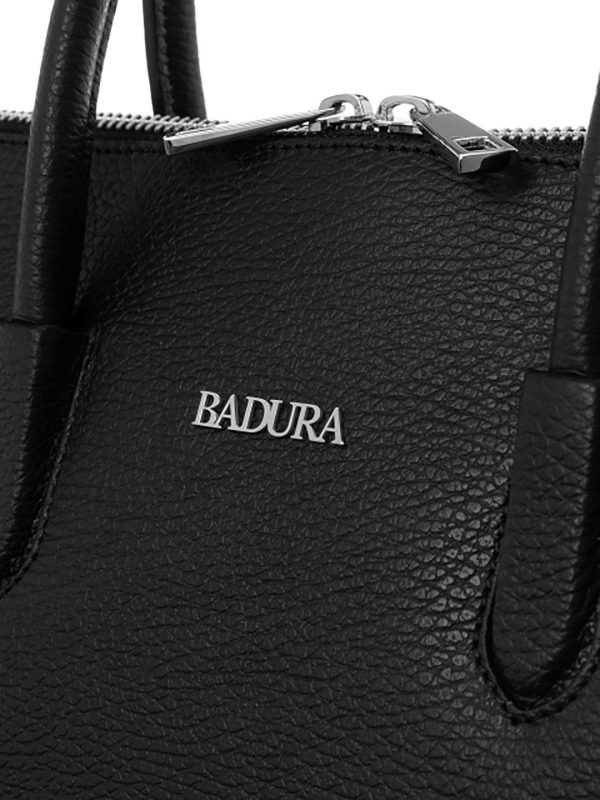 Black city handbag BADURA