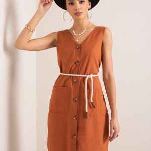 Brown dress Boney RUE PARIS