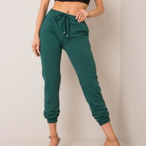 Dark green pants Faster