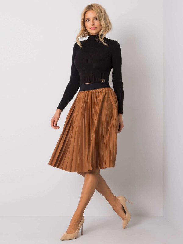 Light Brown Frilly Skirt