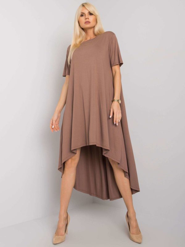 Light brown dress Casandra RUE PARIS