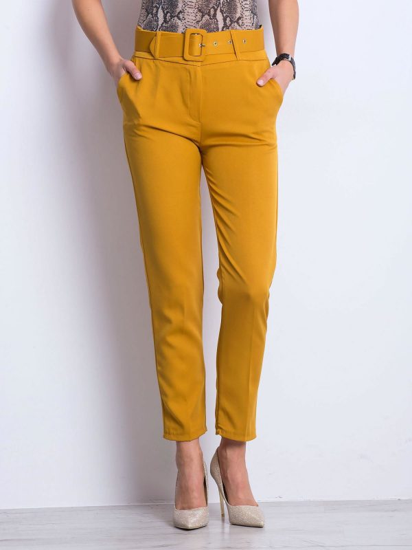 Mustard Invitation Pants