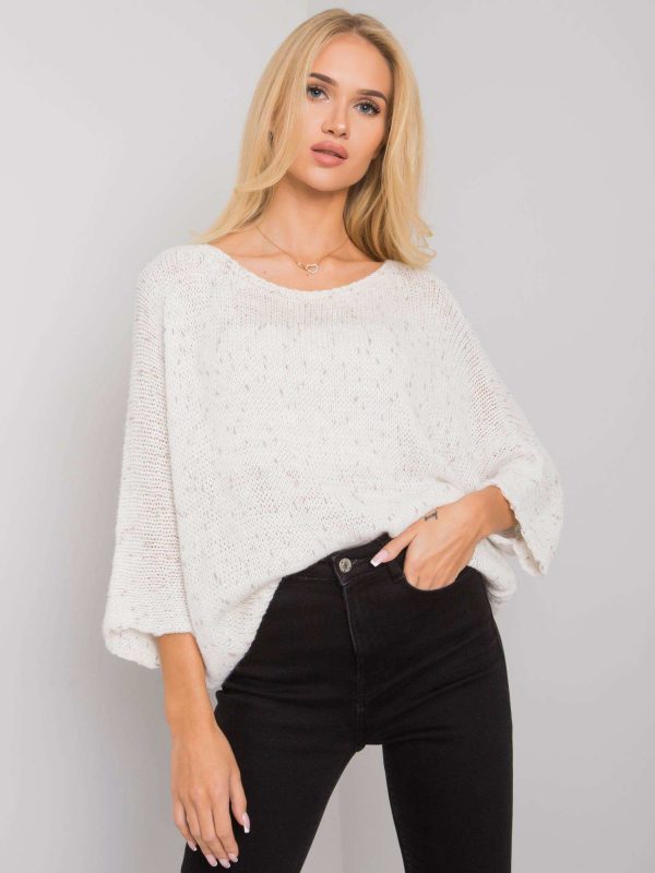 Ecru oversized sweater Cilles OCH BELLA