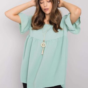 Green blouse Carmela