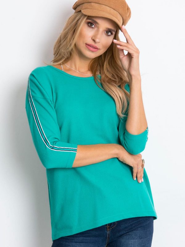 RUE PARIS Turquoise jumper Boom