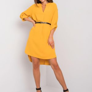 Stella mustard dress