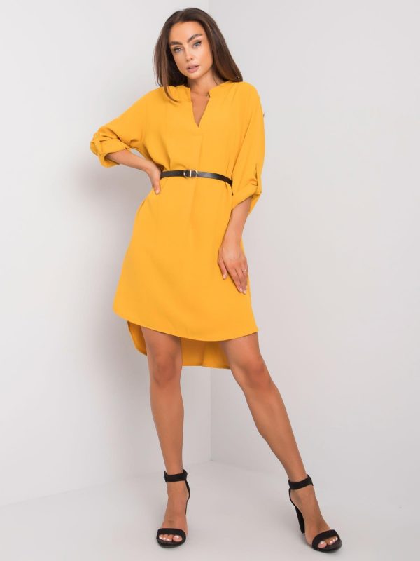 Stella mustard dress