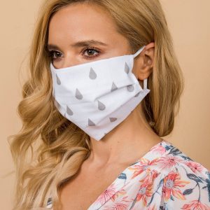 White reuse protective mask