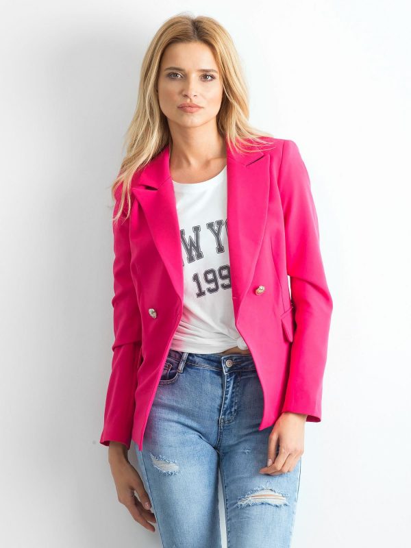 Fuchsia jacket Easily