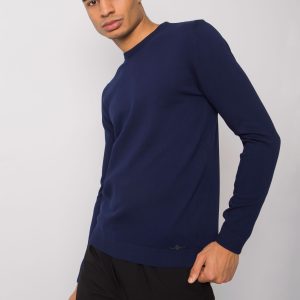 Dark blue Carter LIWALI men's sweater