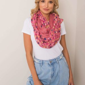 Dirty pink pea scarf