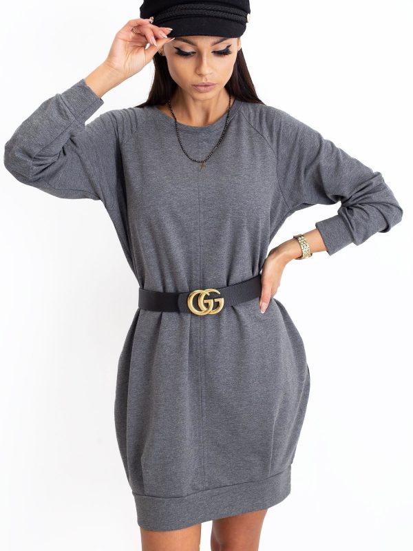 Dark gray dress Cristine