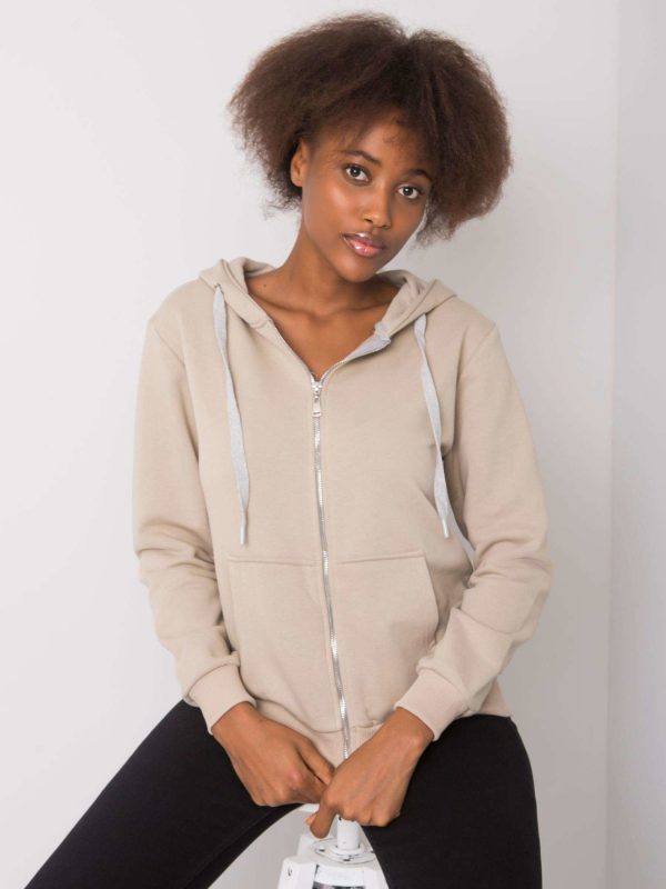 Beige sweatshirt Linda