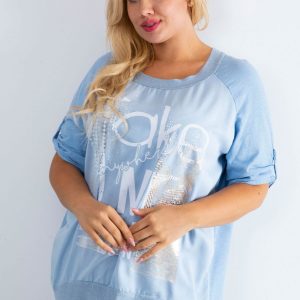 Light blue blouse Presence PLUS SIZE