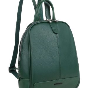 Dark Green Women's Backpack LUIGISANTO