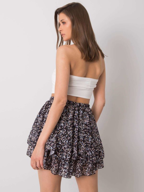 Black skirt with Karmella patterns