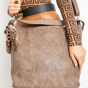 Dark beige women's bag