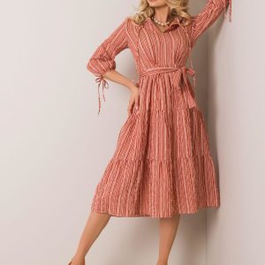 Brick Hannah Dress