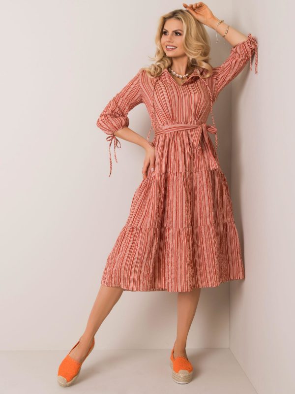 Brick Hannah Dress