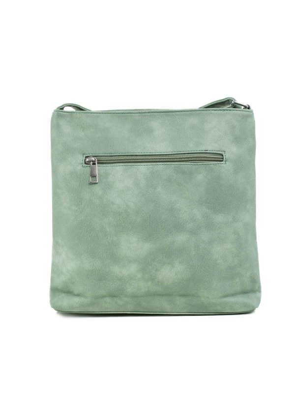 Green bag with pockets